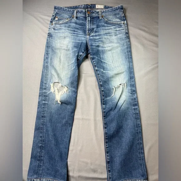 AG Adrian Goldschmied Mens Jeans Matchbox Slim Straight Jeans – Size 32 - Picture 1 of 14